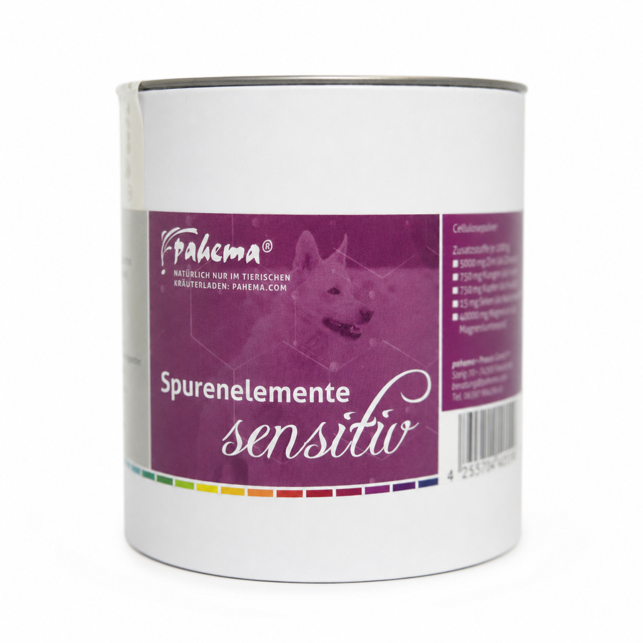 250 g PAHEMA Spurenelemente Sensitiv für Hunde und Katzen als Ergänzungsfuttermittel in Pulverform