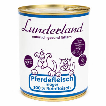 Lunderland Sparpreis Reinfleisch Dose Pferd mager