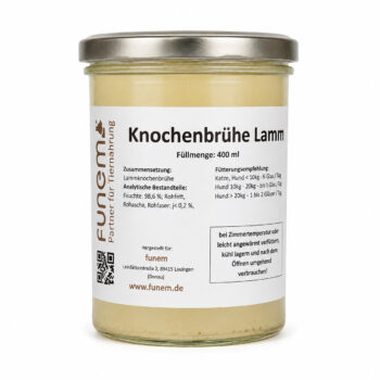 funem Knochenbrühe Lamm