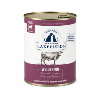 Lakefields Nassfutter Menü Rind