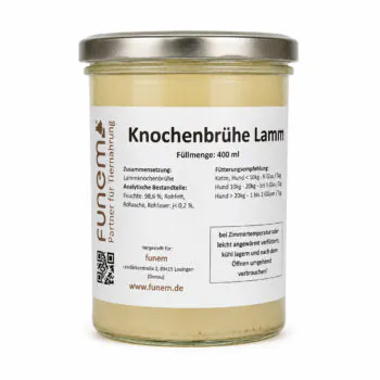 funem Knochenbrühe Lamm