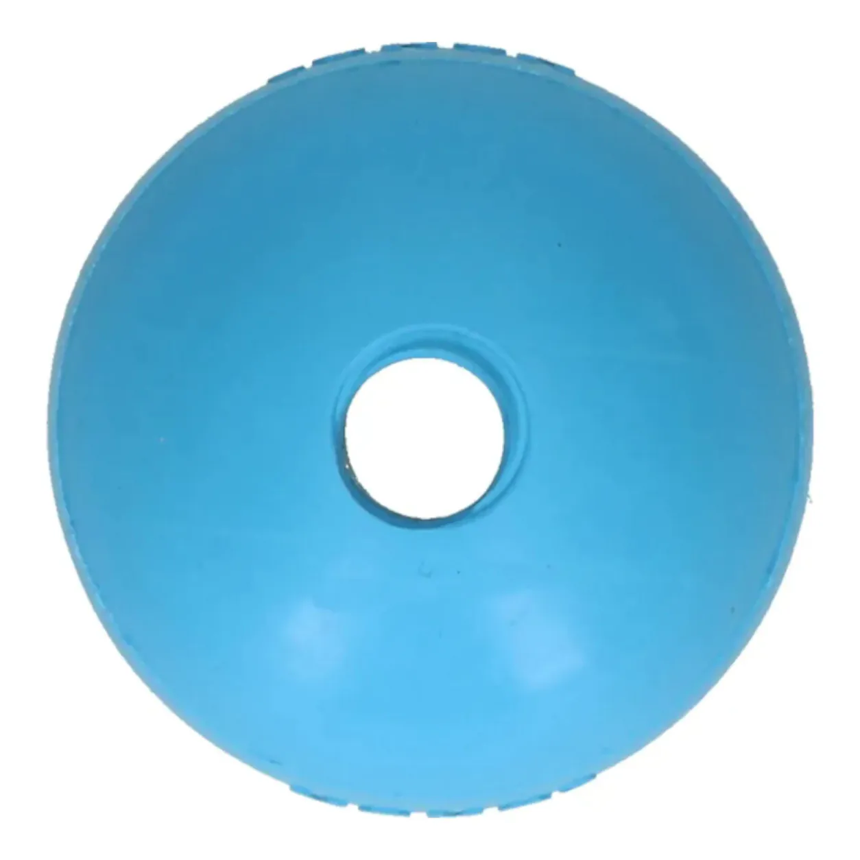 Blauer KONG Puppy Ball S aus Naturkautschuk für Welpe