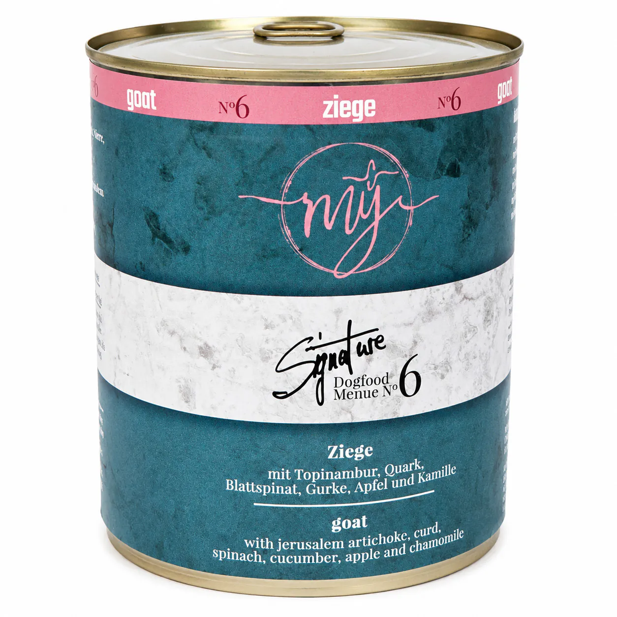 my Signature Menü No. 6 Ziege als Alleinfuttermittel für ausgewachsene Hunde