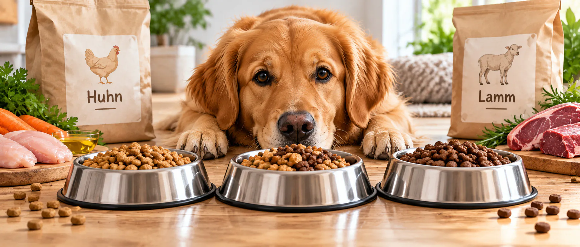Futterumstellung beim Hund Futterumstellung beim Hund – Schritt für Schritt zum neuen Futter